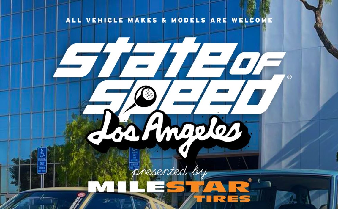 State of Speed Car Show partial flyer April 2026